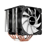 Кулер JONSBO CR-2100 LGA1700/1200/115X/AM4 (12шт/кор, TDP 230W, PWM, 2 х 120mm Dynamic Multi-Color LED Fan, 6 тепловых трубок, 4-pin) Retail