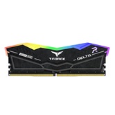 Модуль памяти DDR5 TEAMGROUP T-Force Delta RGB 32GB (2x16GB) 5600MHz CL36 (36-36-36-76) 1.2V / FF3D532G5600HC36BDC01 / Black