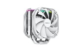 Кулер DEEPCOOL AS500 PLUS WH LGA20XX/1700/1200/115X/AM5/AM4 (8шт/кор, TDP 220W, PWM, ARGB Led, DUAL Fan 140mm, 5 тепл. трубок, белый) RET