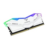 Модуль памяти DDR5 TEAMGROUP T-Force Delta RGB 48GB (2x24GB) 7600MHz CL36 (36-47-47-84) 1.4V / FF4D548G7600HC36EDC01 / White