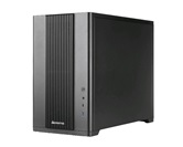 Корпус CHIEFTEC UNI BX-10B-M-OP без БП, черный, mATX