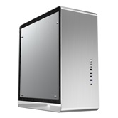 Корпус JONSBO UMX6S-G Silver без БП, боковые панели из закаленного стекла, mini-ITX, micro-ATX, ATX, EATX, серебристый