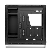 Корпус JONSBO UMX6S-G Silver без БП, боковые панели из закаленного стекла, mini-ITX, micro-ATX, ATX, EATX, серебристый