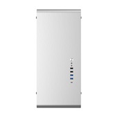 Корпус JONSBO UMX6S-G Silver без БП, боковые панели из закаленного стекла, mini-ITX, micro-ATX, ATX, EATX, серебристый