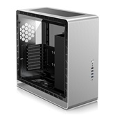 Корпус JONSBO UMX6S-G Silver без БП, боковые панели из закаленного стекла, mini-ITX, micro-ATX, ATX, EATX, серебристый