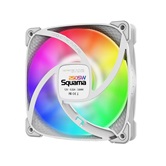 Вентилятор Geometric Future Squama 2505W Single Pack / 120mm, 2000 RPM, 91.3 CFM, 35.06 dBA, 5V ARGB, White / 1F2505W112001