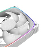 Вентилятор Geometric Future Squama 2503W Single Pack / 120mm, 2000 RPM, 69.11 CFM, 29.0 dBA, 5V ARGB, White / 1F2503W112001