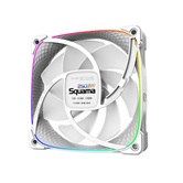 Вентилятор Geometric Future Squama 2503W Single Pack / 120mm, 2000 RPM, 69.11 CFM, 29.0 dBA, 5V ARGB, White / 1F2503W112001