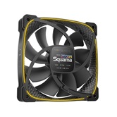 Вентилятор Geometric Future Squama 2503RB Single Pack / 120mm, 2000 RPM, 69.11 CFM, 30.92 dBA, 5V ARGB, Black, Reverse / 1F2503R112001