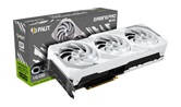 Видеокарта Palit GeForce RTX 4070 Ti SUPER GAMINGPRO WHITE OC / 16GB GDDR6X 256bit 3xDP HDMI / NED47TST19T2-1043W