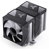 Кулер JONSBO CR-1400 DV2 Black LGA1700/1200/115X/AM5/AM4 (12шт/кор, TDP 230W, PWM, 92mm ARGB Fan*2, 6 тепловых трубки, 4-pin) Retail