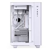 Корпус JONSBO TK-3 White без БП, боковая панель из закаленного стекла (панорама), mini-ITX, micro-ATX, ATX, белый