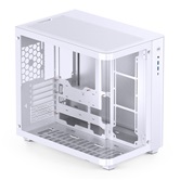 Корпус JONSBO TK-3 White без БП, боковая панель из закаленного стекла (панорама), mini-ITX, micro-ATX, ATX, белый