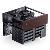 Корпус JONSBO N4 Black без БП, mini-ITX, SFX, черный