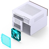 Корпус JONSBO N4 White без БП, mini-ITX, SFX, белый