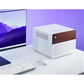 Корпус JONSBO N4 White без БП, mini-ITX, SFX, белый