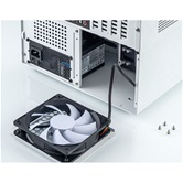 Корпус JONSBO N4 White без БП, mini-ITX, SFX, белый