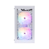 Корпус 1STPLAYER FIREBASE X1 White / mATX / 3x120mm LED fans / X1-WH-3F1-W