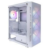 Корпус 1STPLAYER FIREBASE XP White / ATX / 4x120mm LED fans / XP-WH-4F1-W