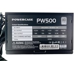 Блок питания Powercase PW500 (80 Plus, ATX 2.31, 500W, APFC, DC-DC, 120mm Fan) / PS-500W-DC