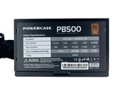 Блок питания Powercase PB500 (80 Plus Bronze, ATX 2.31, 500W, APFC, DC-DC, 120mm Fan) / PS-500B-DC