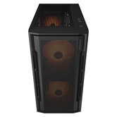 Корпус Cougar Uniface Mini RGB  2х140mm + 1x120mm ARGB Fan, ARGB Fan Hub, без БП, черный, mATX