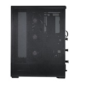 Корпус Lian Li SUP01X / Black / 3 x 120mm PWM Fan / PCIe4.0 Riser Cable / Mid-Tower, TG / G99.SUP01X.R0