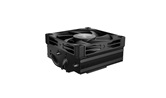 Кулер DEEPCOOL AN400 BLACK LGA1700/1200/115X/AM5/AM4 низкопрофильный 52,5 mm (27шт/кор, TDP 150W, PWM,  Fan 120mm, 4 тепл. трубок, Copper Base, White LED, черный) RET