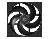 Вентилятор ID-COOLING AS-140-K DUET (2 in 1) 140x140x25мм (32шт./кор, PWM, резиновые углы, черный, 300-1800об/мин, супертихий)  BOX