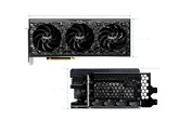 Видеокарта Palit GeForce RTX 4070 Ti SUPER GAMEROCK OMNIBLACK / 16GB GDDR6X 256bit 3xDP HDMI / NED47TS019T2-1020Q