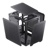 Корпус JONSBO C6-ITX Black без БП, mini-ITX, черный