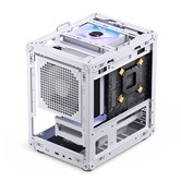 Корпус JONSBO C6-ITX White без БП, mini-ITX, белый