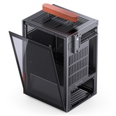 Корпус JONSBO T6 Black без БП, боковая панель из закаленного стекла, mini-ITX, черный