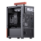 Корпус JONSBO T6 Black без БП, боковая панель из закаленного стекла, mini-ITX, черный