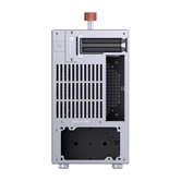 Корпус JONSBO T6 Silver без БП, боковая панель из закаленного стекла, mini-ITX, серебристый