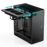 Корпус JONSBO UMX6S-G Black без БП, боковые панели из закаленного стекла, mini-ITX, micro-ATX, ATX, EATX, черный