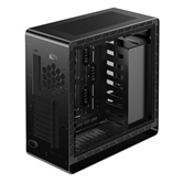 Корпус JONSBO UMX6S-G Black без БП, боковые панели из закаленного стекла, mini-ITX, micro-ATX, ATX, EATX, черный