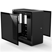 Корпус JONSBO UMX6S-G Black без БП, боковые панели из закаленного стекла, mini-ITX, micro-ATX, ATX, EATX, черный