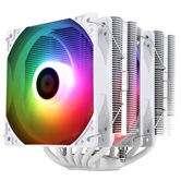 Кулер Thermalright Peerless Assassin 120 SE White ARGB  LGA115X/1200/1700/AM4/AM5 (Dual Tower, 2x120mm ARGB PWM Fan, медное основание, 6 тепл. трубок 6мм) / TRPA120SEAW