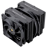 Кулер Thermalright Frost Commander 140 Black  LGA115X/1200/1700/2011/-3/2066/AM4/AM5 (Dual Tower, 120mm + 140mm PWM Fan, медное основание, 5 тепл. трубок 8мм) / TRFC140B