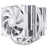 Кулер Thermalright Frost Spirit 140 White V3  LGA115X/1200/1700/2011/-3/2066/AM4/AM5 (Dual Tower, 120mm + 140mm PWM Fan, медное основание, 4 тепл. трубки 8мм) / TRFS140V3W