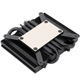 Кулер Thermalright AXP90-X36 Black  LGA115X/1200/1700/AM4/AM5 (92mm PWM Fan, медное основание, 4 тепл. трубки 6мм) / TRAXPX36B