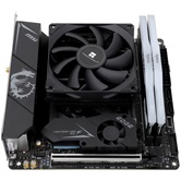 Кулер Thermalright AXP90-X36 Black  LGA115X/1200/1700/AM4/AM5 (92mm PWM Fan, медное основание, 4 тепл. трубки 6мм) / TRAXPX36B