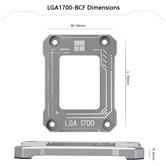 Рамка для усиления сокета LGA1700 Thermalright  / LGA1700-BCF Gray / TRBCF1700GR