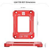 Рамка для усиления сокета LGA1700 Thermalright  / LGA1700-BCF Red / TRBCF1700R