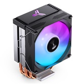 Кулер JONSBO CR-1300 EVO Black LGA1700/1200/115X/AM5/AM4 (30шт/кор, TDP 160W, PWM, 90mm Dynamic Multi-Color LED Fan, 4 тепловые трубки, 4-pin) Retail