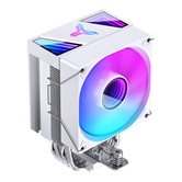 Кулер JONSBO CR-1400 V2 Color White LGA1700/1200/115X/AM5/AM4 (24шт/кор, TDP 180W, PWM, 92mm Dynamic Multi-Color LED Fan, 4 тепловые трубки, 4-pin) Retail