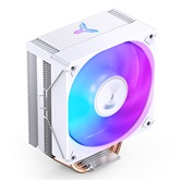 Кулер JONSBO CR-1000E White LGA1700/1200/115X (24шт/кор, TDP 210W, PWM, 120mm Dynamic Multi-Color LED Fan, 4 тепловые трубки, белый, 4-pin) Retail