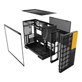 Корпус Geometric Future Model 5 Vent Black Yellow / mid tower, E-ATX / 1AM5VTBY00100