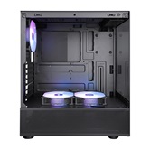 Корпус 1STPLAYER MIKU Mi7-A ARGB Black / ATX / 3x120mm ARGB fans / Mi7-A-BK-2F2R(AP)-1F2(AP)